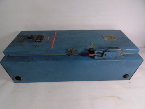 Square D 8538-DG14 Combination Starter Disconnect Switch 600V 60A  USED