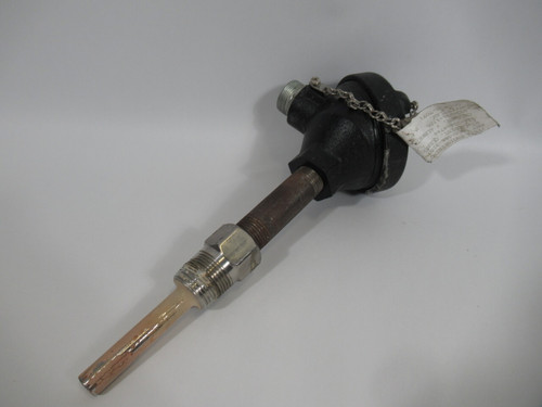 Zesta ATGD30AAROGJ0N0-Z Grounded Thermocouple Sensor Type J *Rust* USED