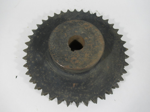 Martin D60B40 Double Bored Out Sprocket 1-3/8"ID 40T 60-2 Chain 3/4"P USED