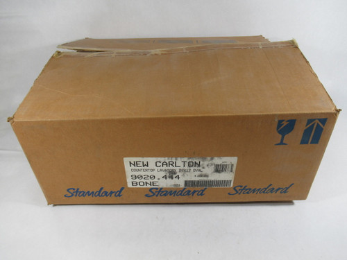 Standard 9020.444 Bone Countertop Lavatory 20"x11" Oval NEW