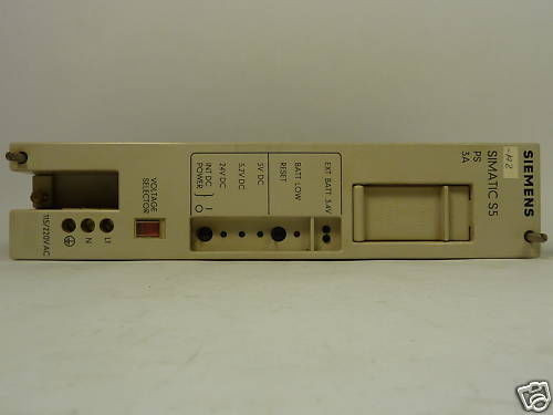 Siemens 6ES5-951-7LB14 CPU Modular Power Supply  USED