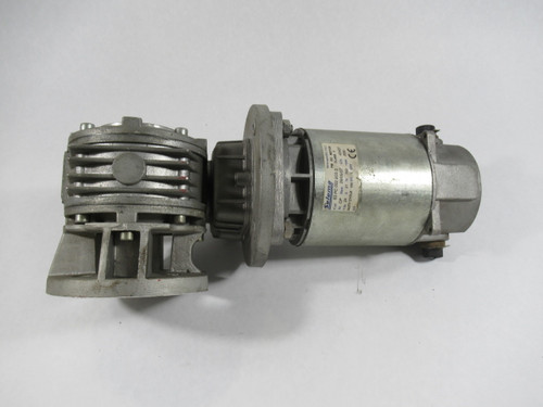 Selema 390W 3650RPM 24VDC 21A C/W Gear Reducer 300:1 Ratio USED