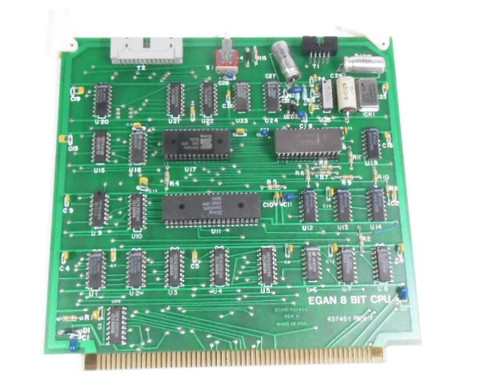 Egan 437451 8-Bit CPU PC Board  USED