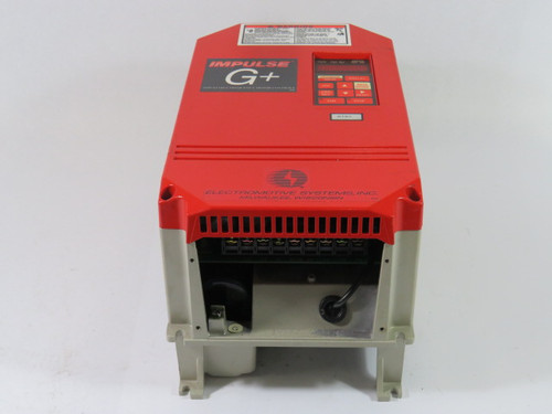 Electromotive 460AFD10-G AC Drive 10HP 3ph 460V 18A 0-400Hz AS IS