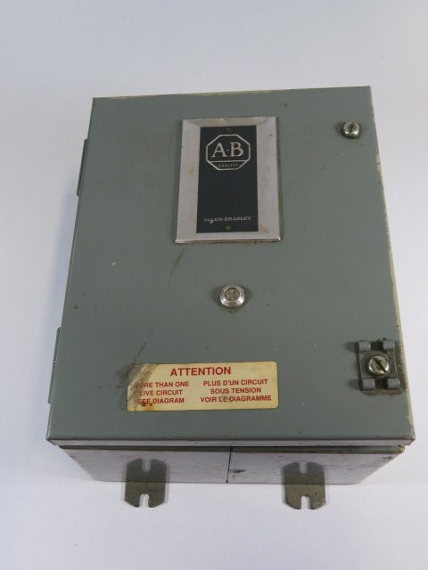 Allen-Bradley 509-AJD-A1C Enclosed Starter 115-120V 60Hz 110V 50Hz  USED