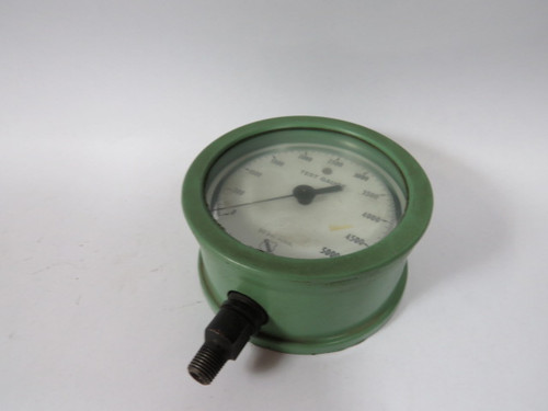 Ashcroft 451082PS02L5000# Test Gauge 0-5000PSI 20PSI Subd.  USED