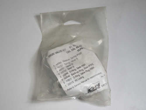CAT Pumps 30820 Valve Kit for 51/53/55/58/530/550/650/660/5CP6120 Pumps NWB