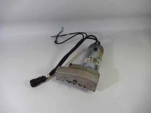 Allied Brush Motor w/Metal Connector 180rpm 115VDC 1.5A 9.2:1 50IN-LB USED