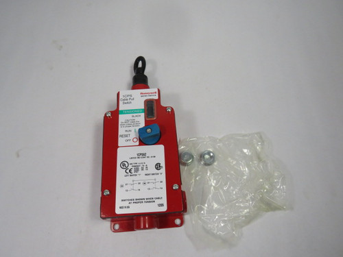 Honeywell Microswitch 1CPSA2 Cable-Pull Safety Switch 1/2" NPT 2NO 2NC NOP