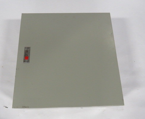 Generic 19.75/11.75 Gray Steel Enclosure w/Push to Release Latch  USED