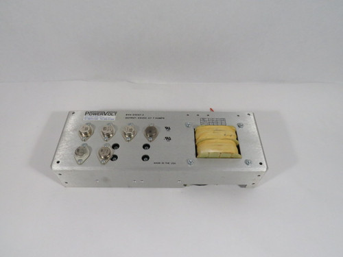 Power Volt BVA-24ES7.2 Power Supply 24VDC@7.2A  USED