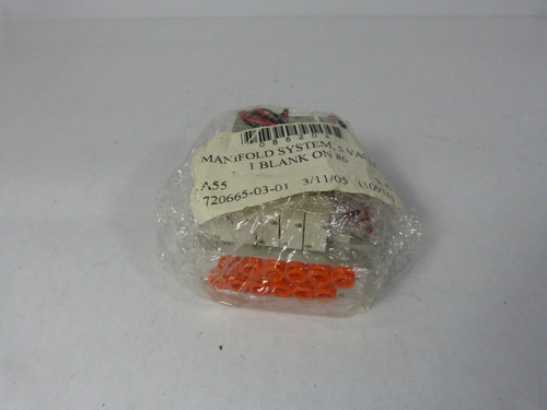 SMC A4740000130 Manifold System 5 Valve  NWB