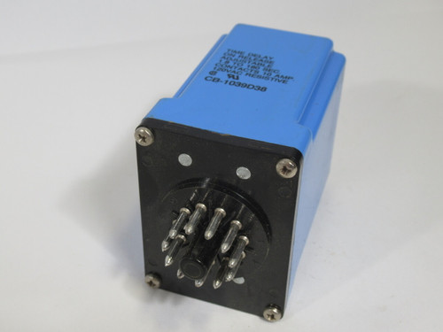 Potter & Brumfield CB-1039D38 Time Delay Relay 1.8-180Sec 10A@120VAC USED