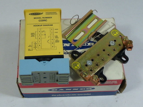 Banner CIBK-2 Accessory Kit for the CI3RC Multi Amp *Damaged Box* NEW