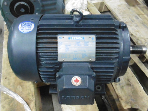 Leeson 7.5/3.8HP 1750/878RPM 575V 215T TEFC 7.4/11.0A  USED