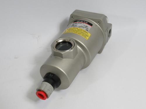 SMC AFF4B-N03C-T Main Line Filter 3/8" NPT 1.0mPa 750l/min NOP