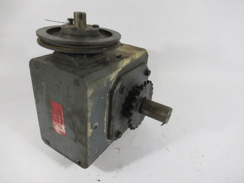 Sterling Electric Inc 5BR00S040 Gear Reducer Input RPM 1800 Ratio 40:1 USED