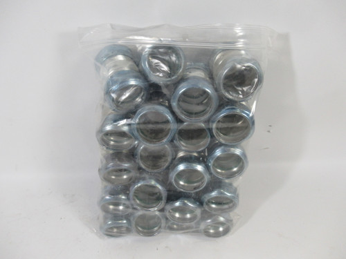 Halex 62610 1" Raintight Zinc Plated Steel Connector Lot of 20 NOP
