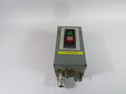 Allen-Bradley 609-BJW Series K Manual Starter 3PH 115-230VAC 60Hz.   USED