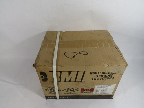 BMI 20409 Black Threaded XH Tee Pipe Fittings 2" 8-PK *Sealed Box* NEW