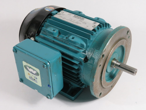 Brook Crompton 0.33HP 820RPM 575V GD56C TEFC 3Ph 0.84A SHELF WEAR USED