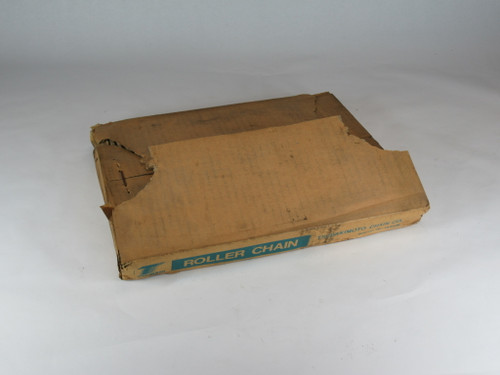 Tsubaki RF2080-S Roller Chain 2" Pitch 10' Length BOX DAMAGE NEW