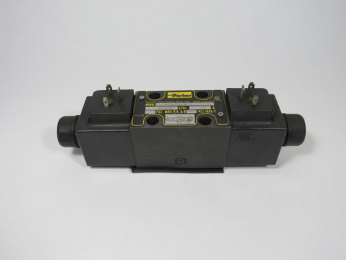 Parker D1VW004CNYWF4-91 Directional Control Valve 120V 60Hz .46A USED