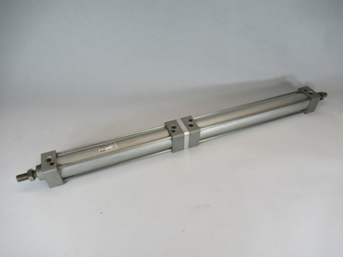 SMC MDBKB40-200+275-Z73-XC10 Double Rod Air Cylinder 40mm B 200+275mm S USED