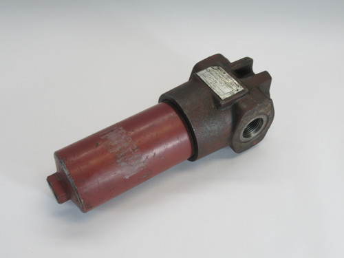 Hydac DFBN3HC110G10BM1.0/12-B6 Inline Filter 6000 psi SAE 12 10 microns USED