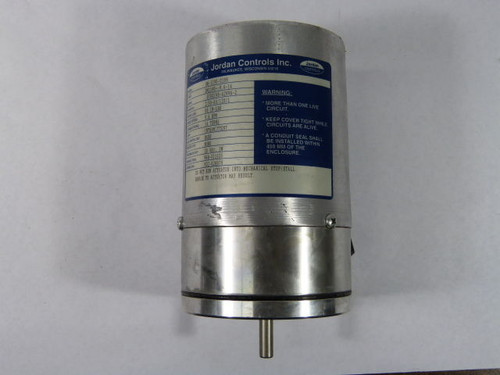 Jordan Controls SM-1190-0109 Rotary Actuator 85in-lbs 9.6RPM 120V ! NEW !