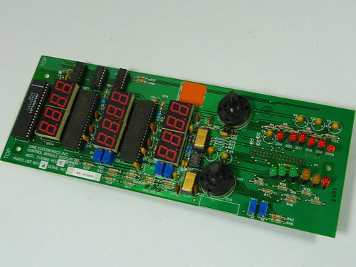 Ling 716908 Control Module Display Board  USED
