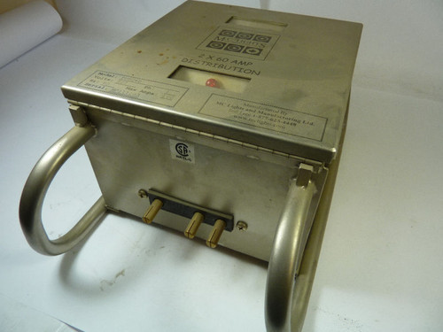 MC Lights PDU260 Amp Box 2x60 120V 1 Phase  USED