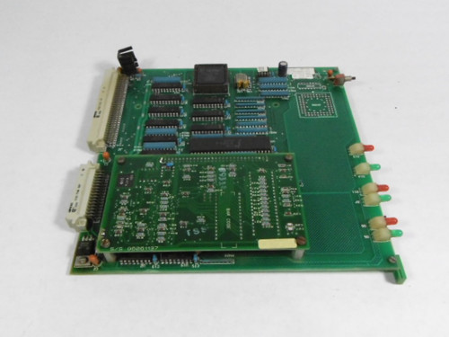 Medar 5753-A-3 Network Module Board *Some Rust on Connecting Screws* USED