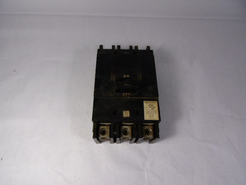 Square D 997326 Circuit Breaker 200 Amp 3 Pole 600 Vac  USED