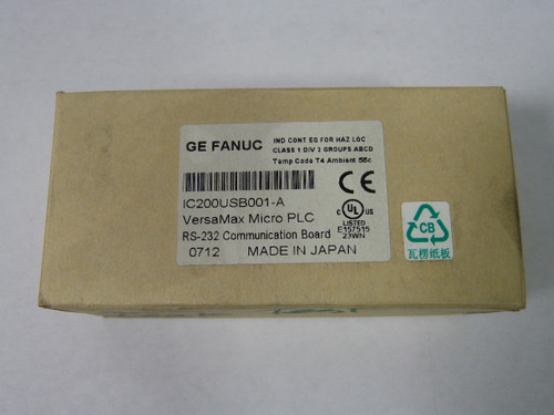 Fanuc IC200USB001-A VersaMax Micro PLC Communication Board NEW