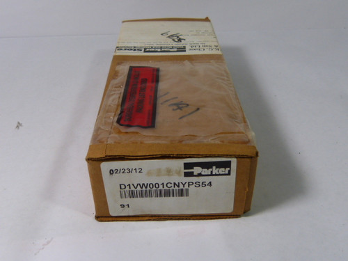 Parker D1VW001CNYPS54 Directional Control Valve NEW