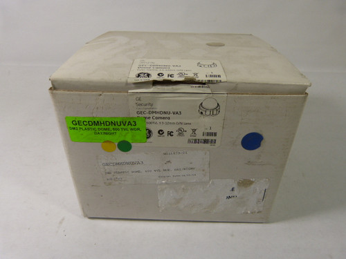 General Electric GECDMHDNUVA3 Surveillance Dome Camera Colour 500TVL  NEW