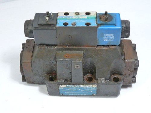 Vickers 02-556794 Pneumatic Valve Assembly USED