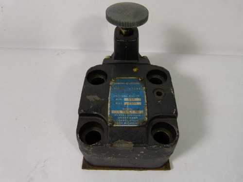 Vickers CG-06-C4-40 Relief Valve USED