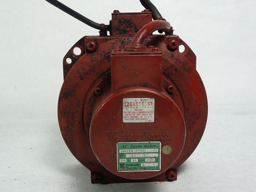 Yaskawa USAPEM-07YR21 S-Axis Servo Motor 513W 2000RPM  USED