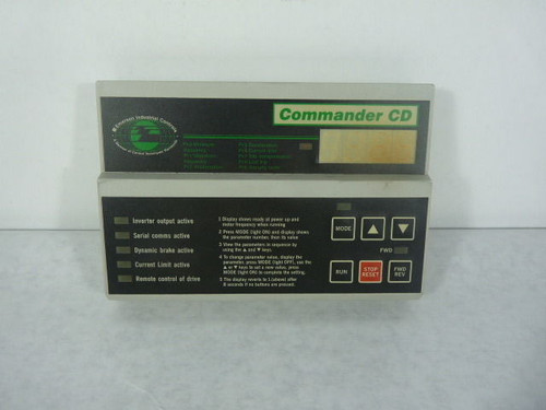 Emerson DCN 92598 Commander CD Control Panel With Display  USED