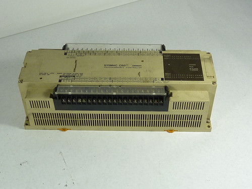 Omron C60K-CDR-A SYSMAC Programmable Controller 100-240VAC  USED