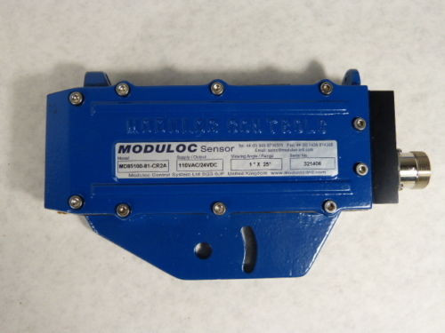 Moduloc MD85100-81-CR2A Hot Metal Detector 110VAC 24VDC  NOP