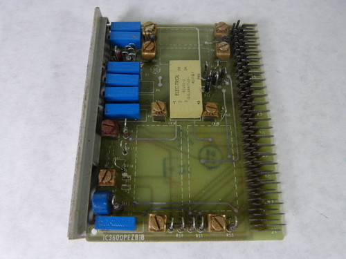 GE Fanuc IC3600PEZB1B Logic Module  USED