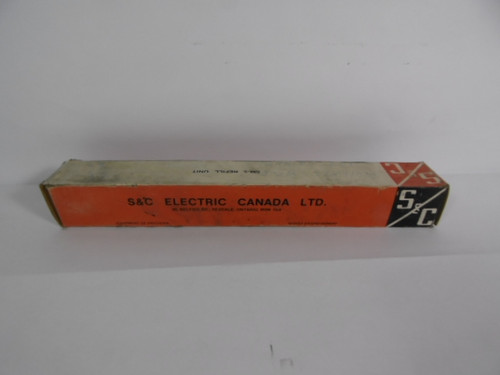S&C Electric 134075R4 Fuse Refill 34.5kV 60E DMG BOX NEW