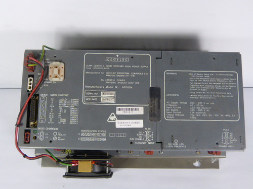 Cegelec GDS1010-4002 Multi Output Switch Mode Power Supply  USED