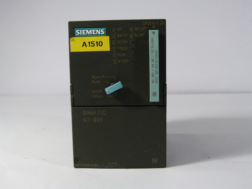 Siemens 6ES7-315-2AF00-0AB0 CPU Module 48KB 0.9Amp 24VDC  USED