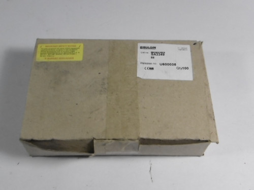 Bulgin SA3349 Crimp Socket for Connector Body 100-Packs of 10-Pc Bags  NEW