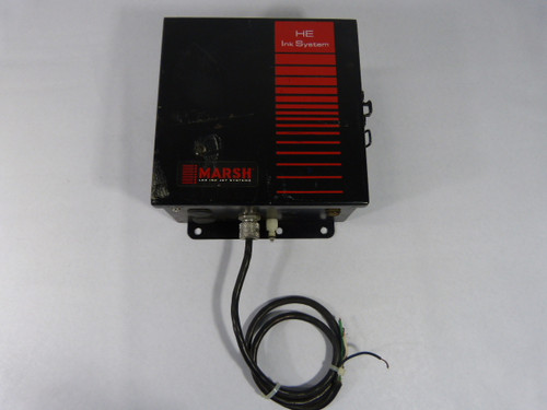 Marsh HE LCP Ink Jet System Assembly 115VAC 1amp  USED