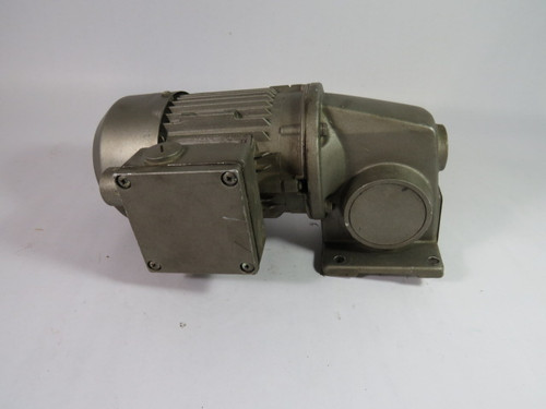 Siemens 0.18kW 1685RPM 230/460V 63 TEFC 3Ph C/W Gearbox 26.00:1 Ratio  USED